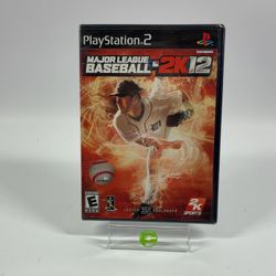 New Major League Baseball 2K12 (Sony PlayStation 2 PS2, 2012)