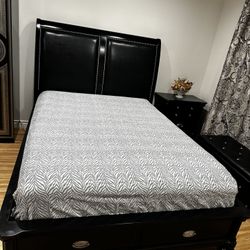 King Bed Frame With Storages 