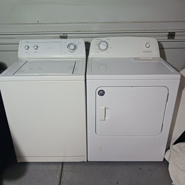 Whirlpool Set Washer And Gas Dryer Excellent Working Condition 