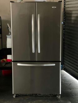 Stainless Steel 3-Door Refrigerator FrenchDoor