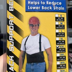 Back Support Belt Size XXL (Work, Safety First) ❗️Firm Price❗️