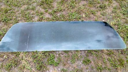 99-12 Ford F250 F350 F450 F550 Cab Solid Rear Window Glass