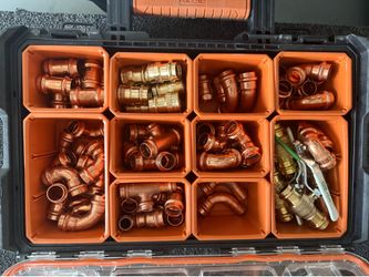 Master propress 3/4” fitting assortment and case
