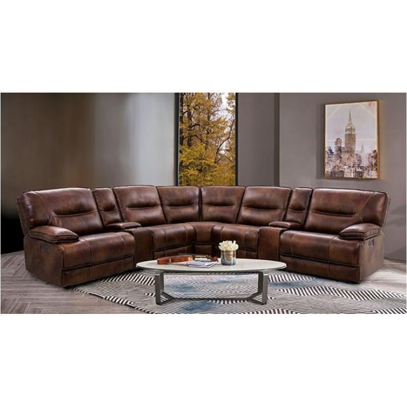 New Top Grain Genuine Leather Power Recliner Sectional Couch / Free Delivery