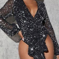 Sequin Bodysuit 
