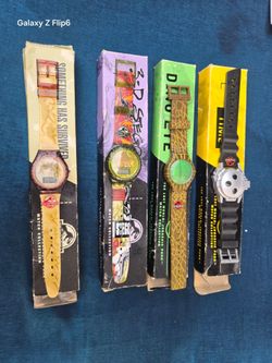 Jurassic Park Lost World Watch Collection Set of 4