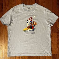 Polo Ralph Lauren Bear Sailing T-Shirt Size XL