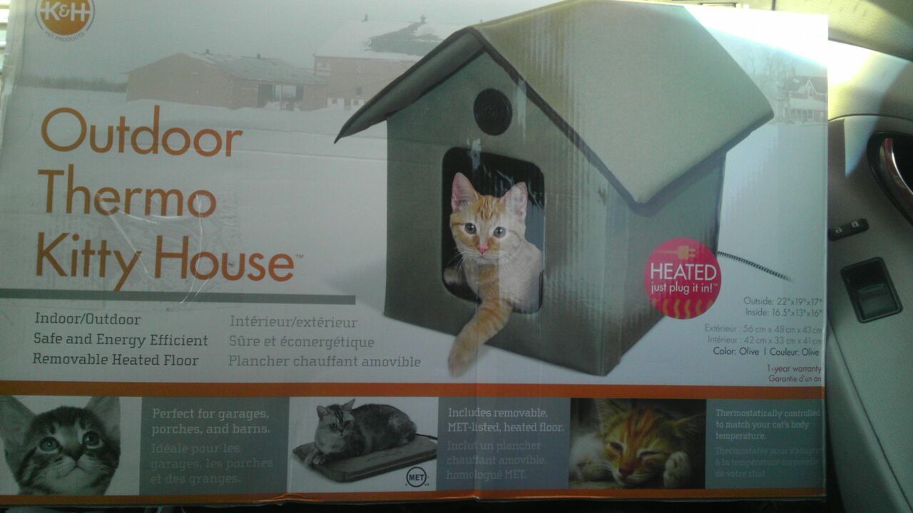 K&H outdoor thermo-kitty house INDOOR/OUTDOOR