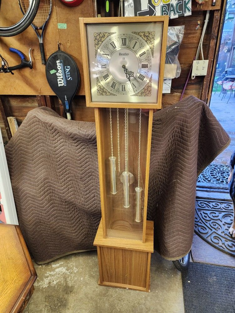 The BENTLEY IX Five Foot Tall Grandfather Clock
