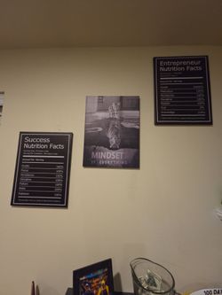 Insperational wall art