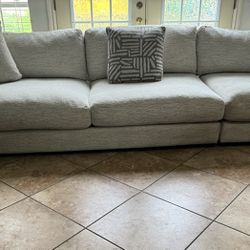 Soft Off White Sofa 