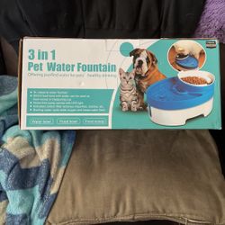 3 In 1 Pet Fountain 