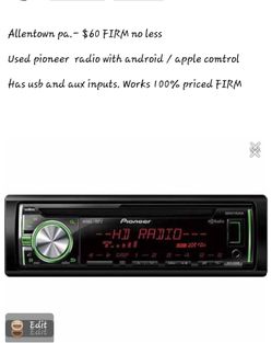 Pioneer radio