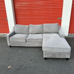 Gray Sectional (Free Delivery)