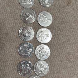 11 starwars coins