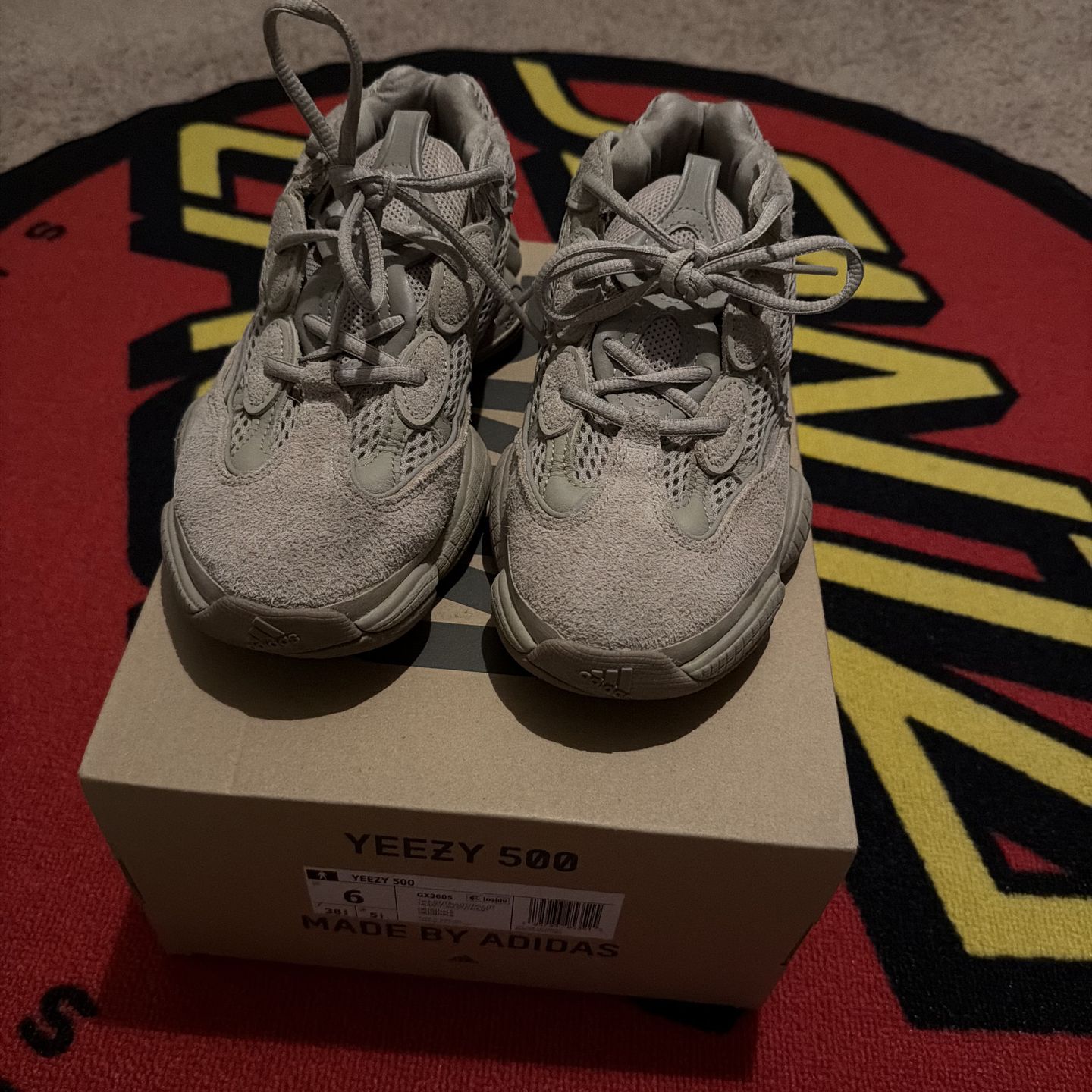 adidas Yeezy 500 “Taupe Light” – Size 6 M