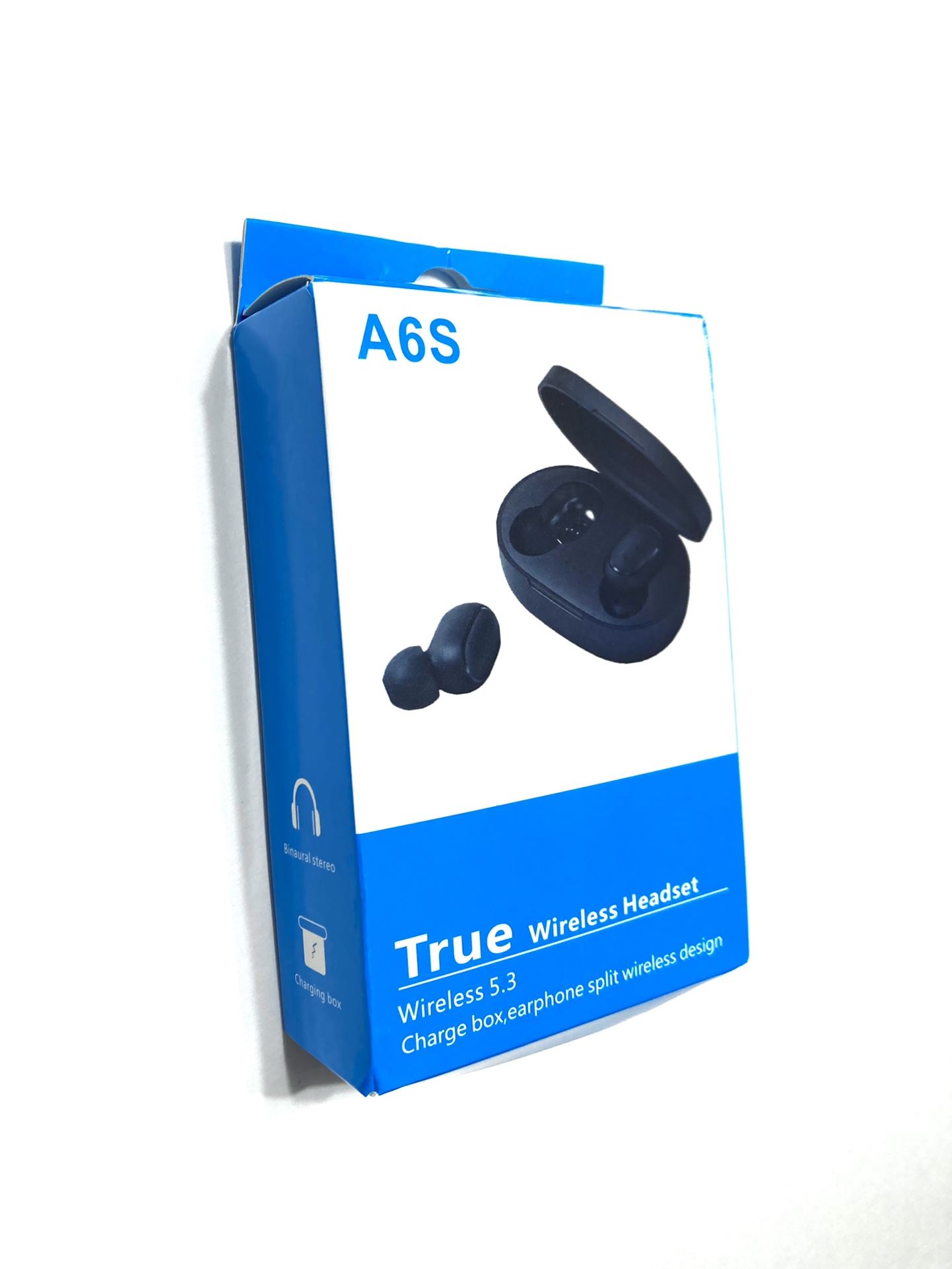 White A6S True Wireless Earbuds