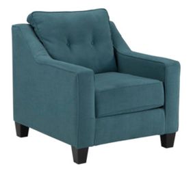 Beautiful Shayla Teal Chair