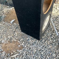 15 inch ported box one speaker inc