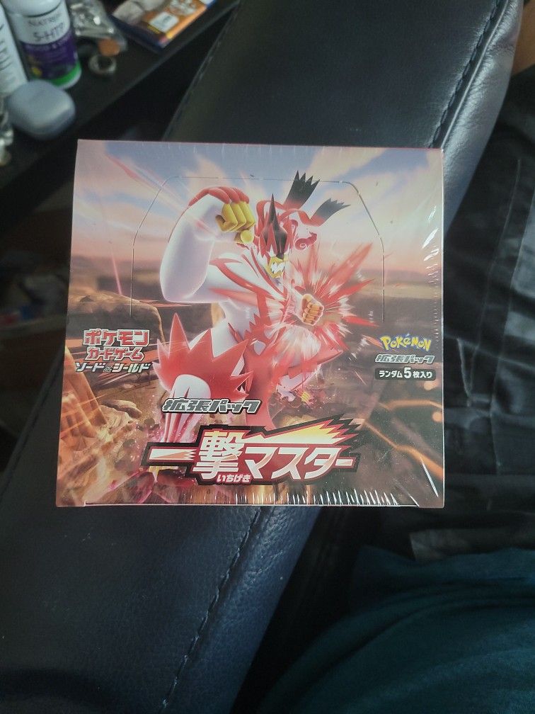 Pokemon cards factory sealed. Japanese import