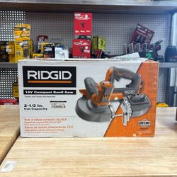 Ridgid 18V Compact Band Saw (Tool Only)