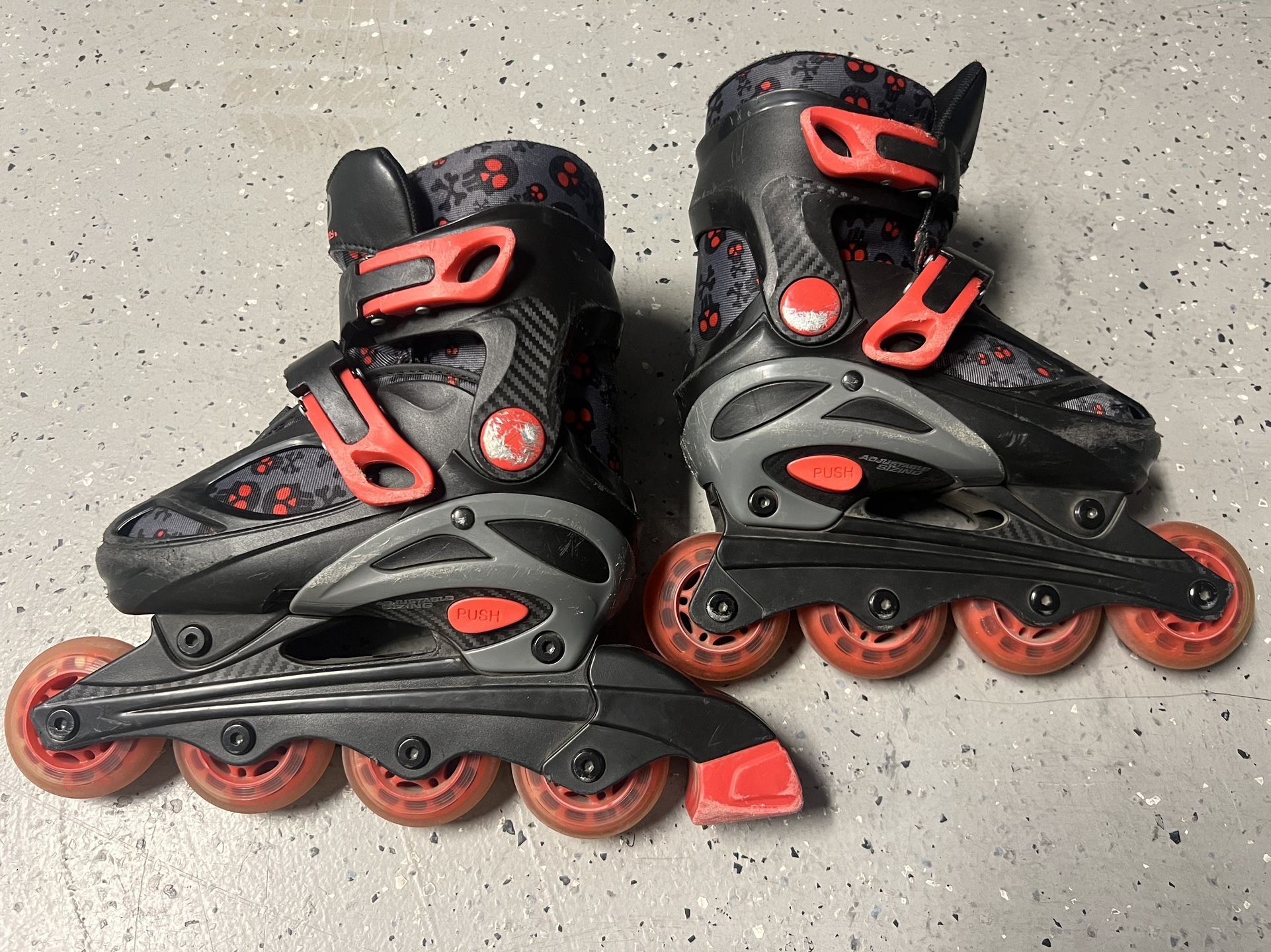 Kid roller blades inline blade inline roller, size 12/13/1/2