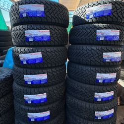 SET 265/70/17  Atlander New Tires Nuevas Montadas Y Balanciadas 