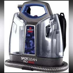 Bissell Spotclean Proheat Portable Spot and Stain Carpet Cleaner, 2694, Blue