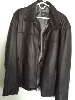 Izod leather jacket