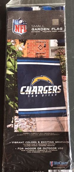 San Diego Chargers Garden Flag
