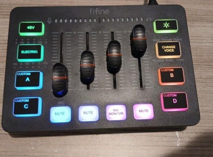 Fifine Gaming Audio Mixer