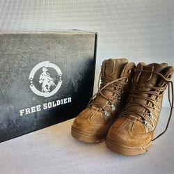 Free Soldier Brand Men’s Tactical/Hiking Boots - New!