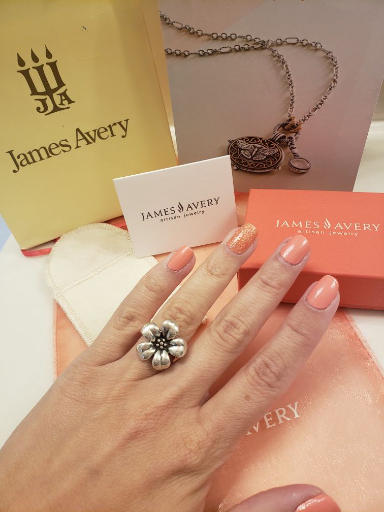 James Avery Flower Ring