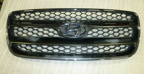 07 08 09 2007 2008 2009 HYUNDAI SANTA FE FRONT GRILLE GRILL CHROME OEM