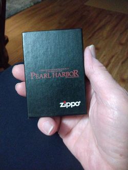 Rare HTF Vintage Zippo Pearl Harbor Movie Promo Lighter