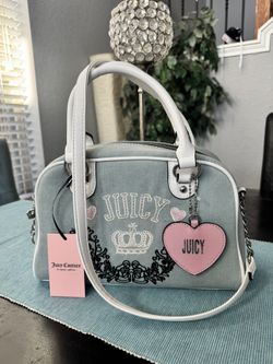 Juicy Couture Retro Chic denim bowler bag
