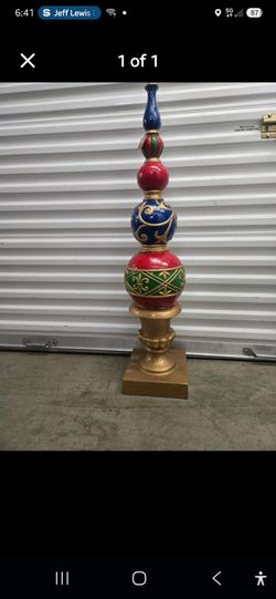 Holiday Christmas Finial