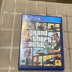 Awesome GTA V (Five) Disk Game for PS4