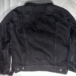 Levis Black Denim Jacket