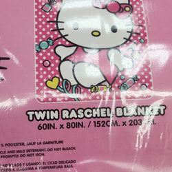 New Hello Kitty And Bluey Blanket 
