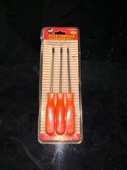 3-Piece Torx / Star Screwdriver Set (Brand New)