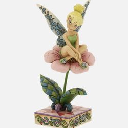 Jim Shore Disney Tranditions  Tinkerbell “sitting Pretty” Walt Disney Figurine Collection