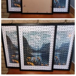 22"x30" Black Poster Frame, Display Poster 3 pack