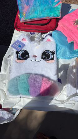 Claire’s Large Furry Sketch Book 