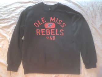 Ole Miss Mississippi University Rebels NCAA 1848 Sweater; Men’s L