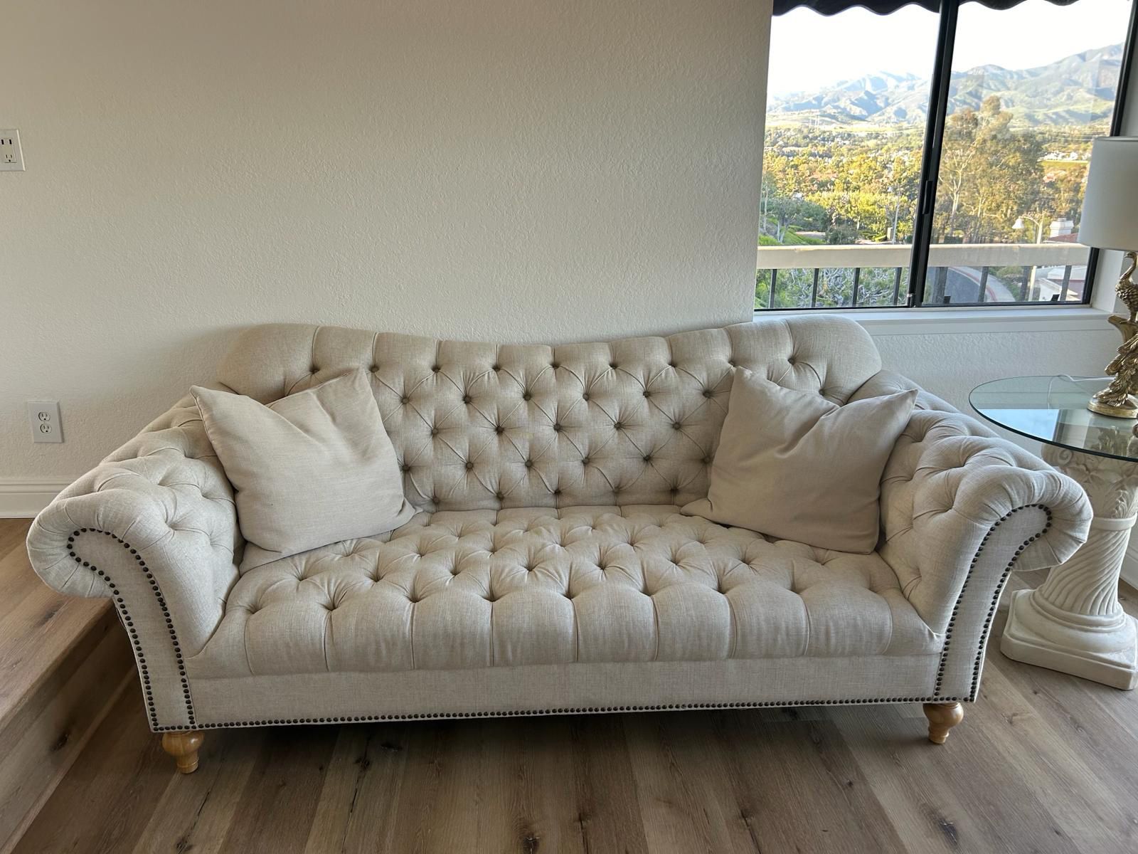 Tufted French Sofa