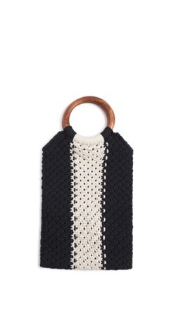 Laude the Label-Gaby Mini Macrame Bag-NWT