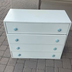 White dresser