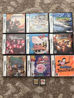 Nintendo ds games 50 each