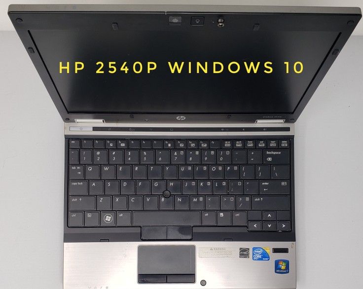 HP 2540P Windows 10 Mini Laptop